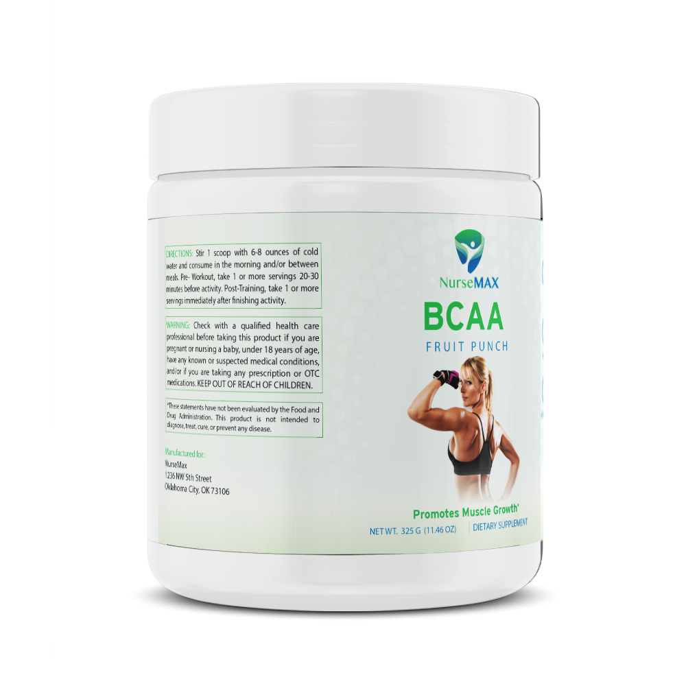 BCAA Fruit Punch, 325g/50 serv.