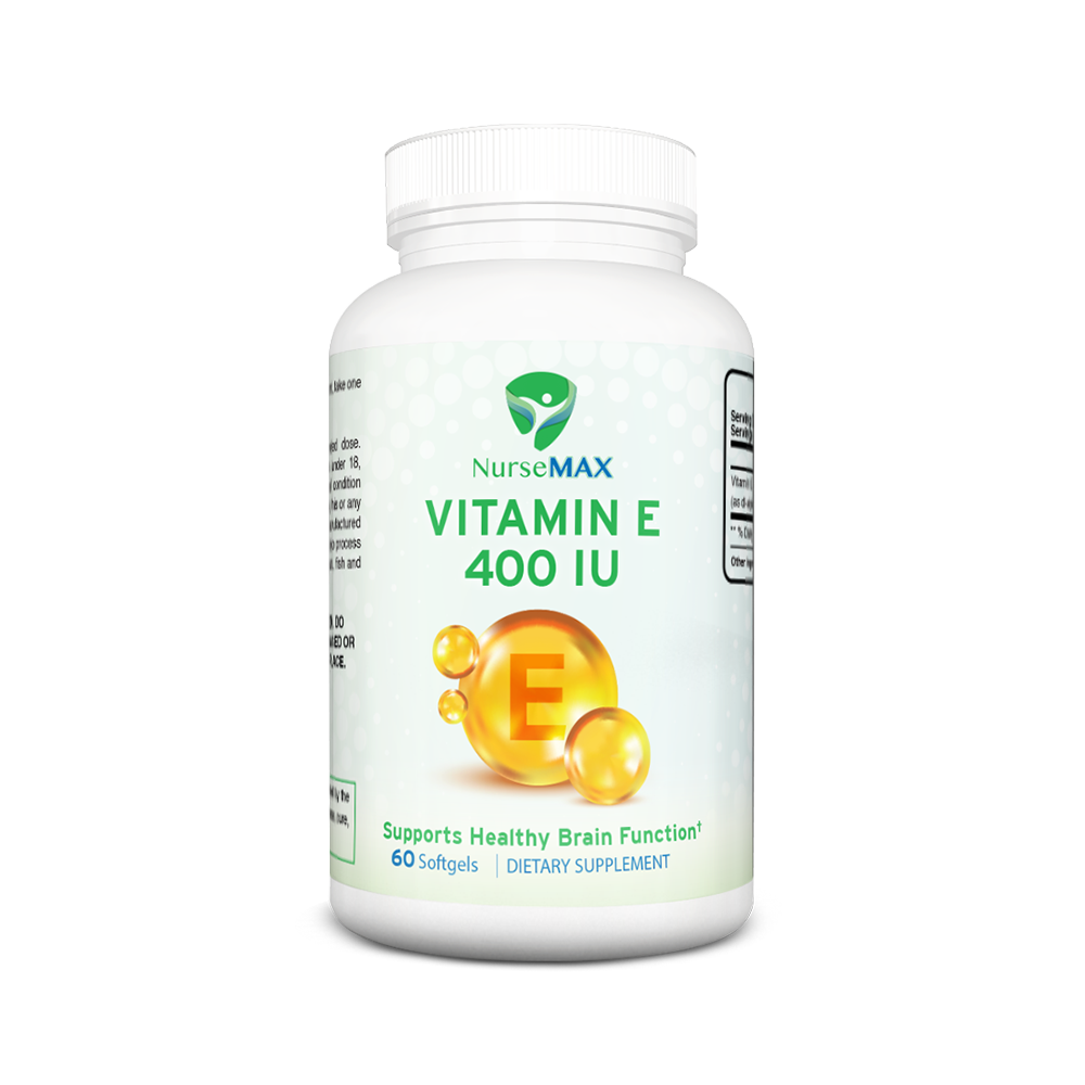 Vitamin E 400IU Softgel, 1 serv. size