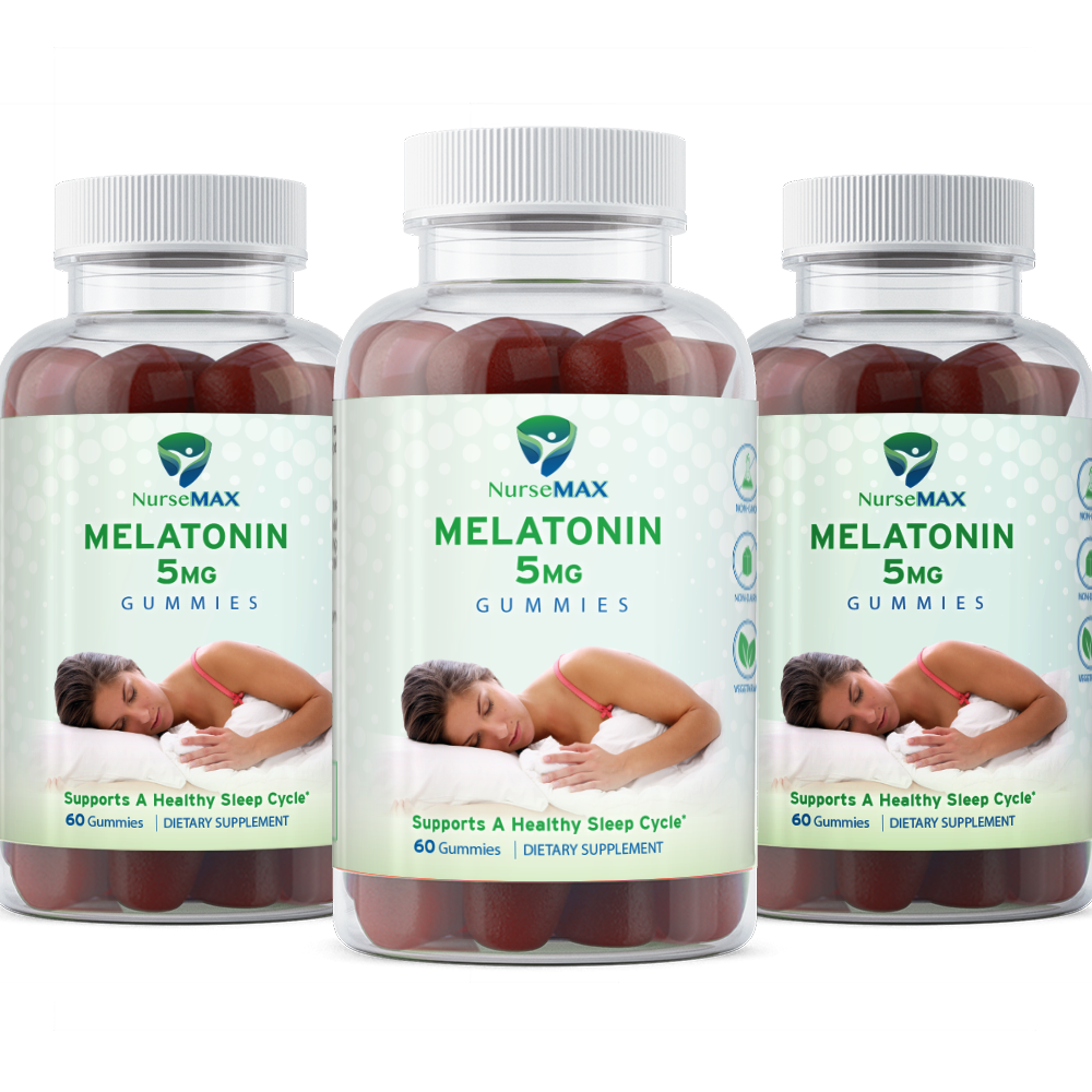 Melatonin 5mg Blackberry Gummy, 2 serv. sz