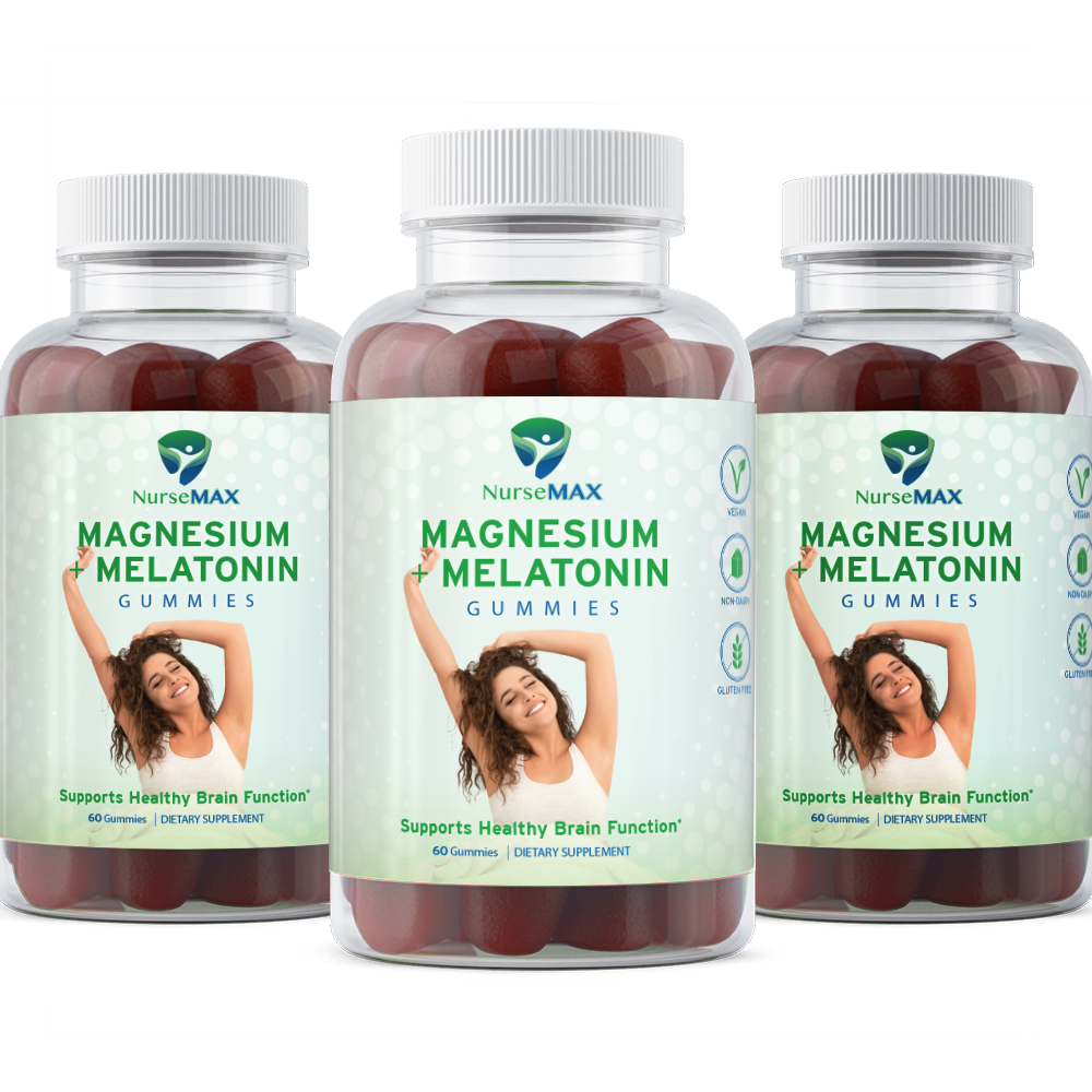 Melatonin w/ Magnesium Gummies, 2 serv. sz